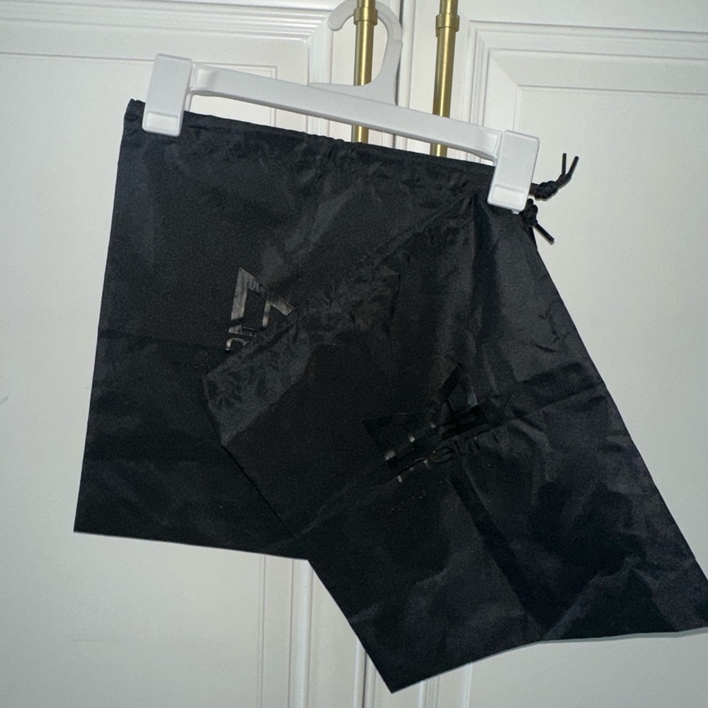 Melin Black Drawstring Bags - Picture 3 of 3